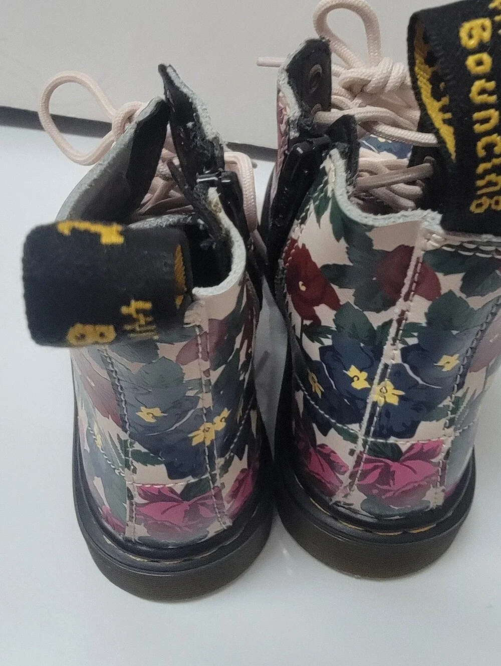 Dr. Martens Toddler 9 English Rose Boots